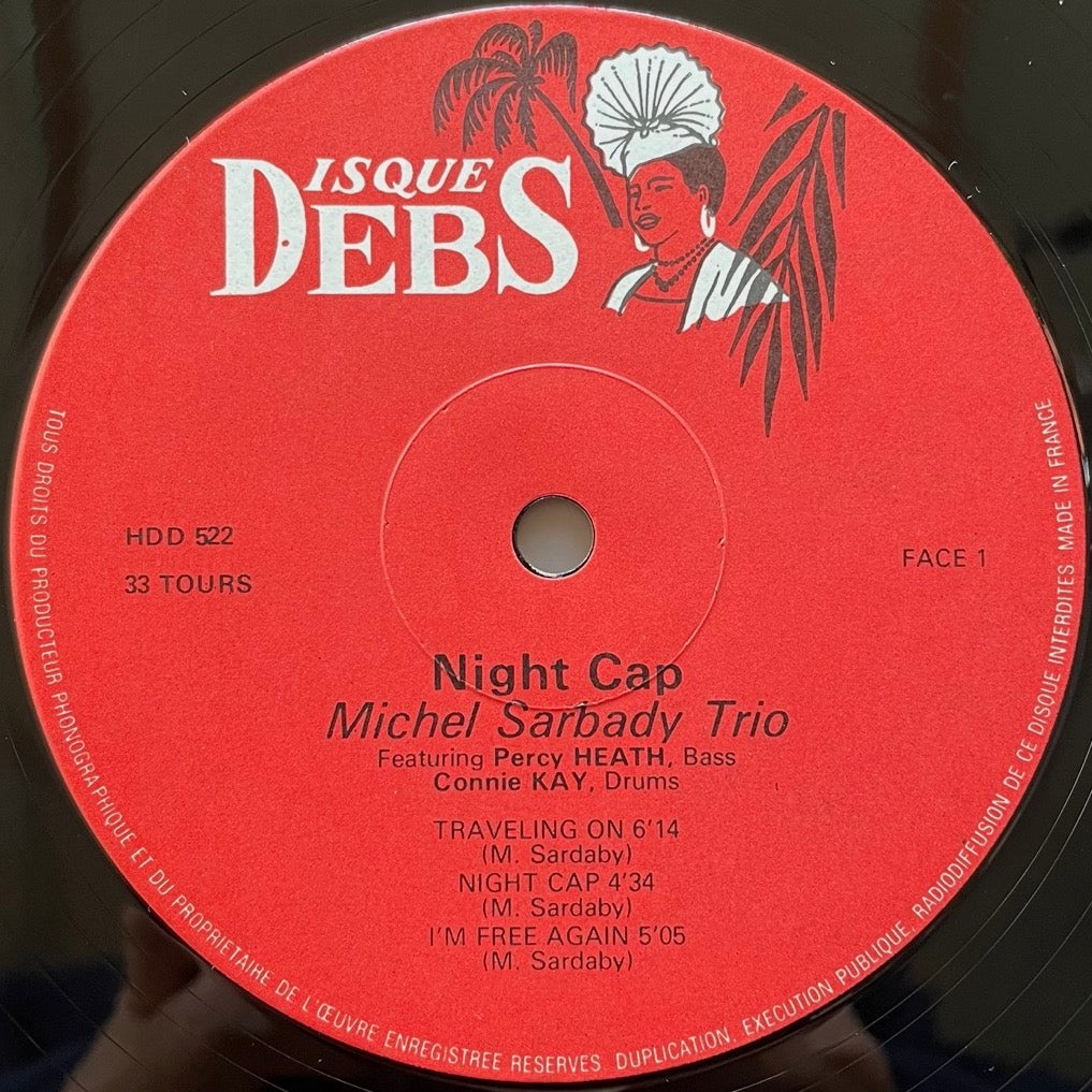 MICHEL SARDABY TRIO / NIGHT CAP - French Debs original