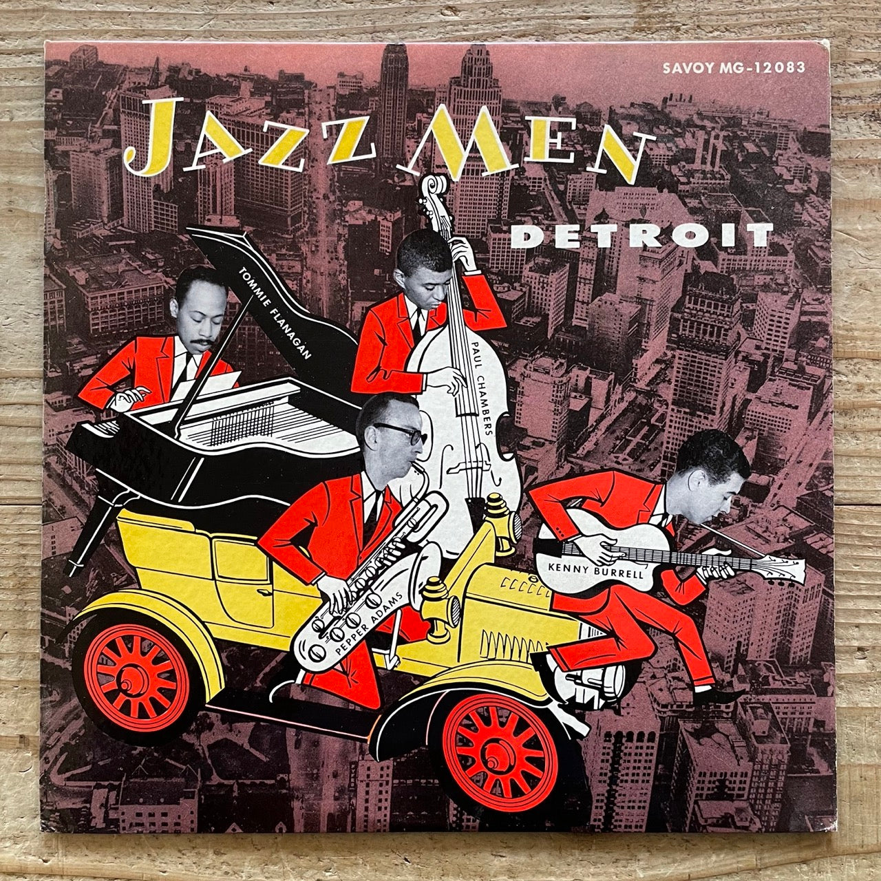KENNY BURRELL, TOMMY FLANAGAN, PEPPER ADAMS, PAUL CHAMBERS, KENNY CLARKE / JAZZMEN: DETROIT - US Savoy