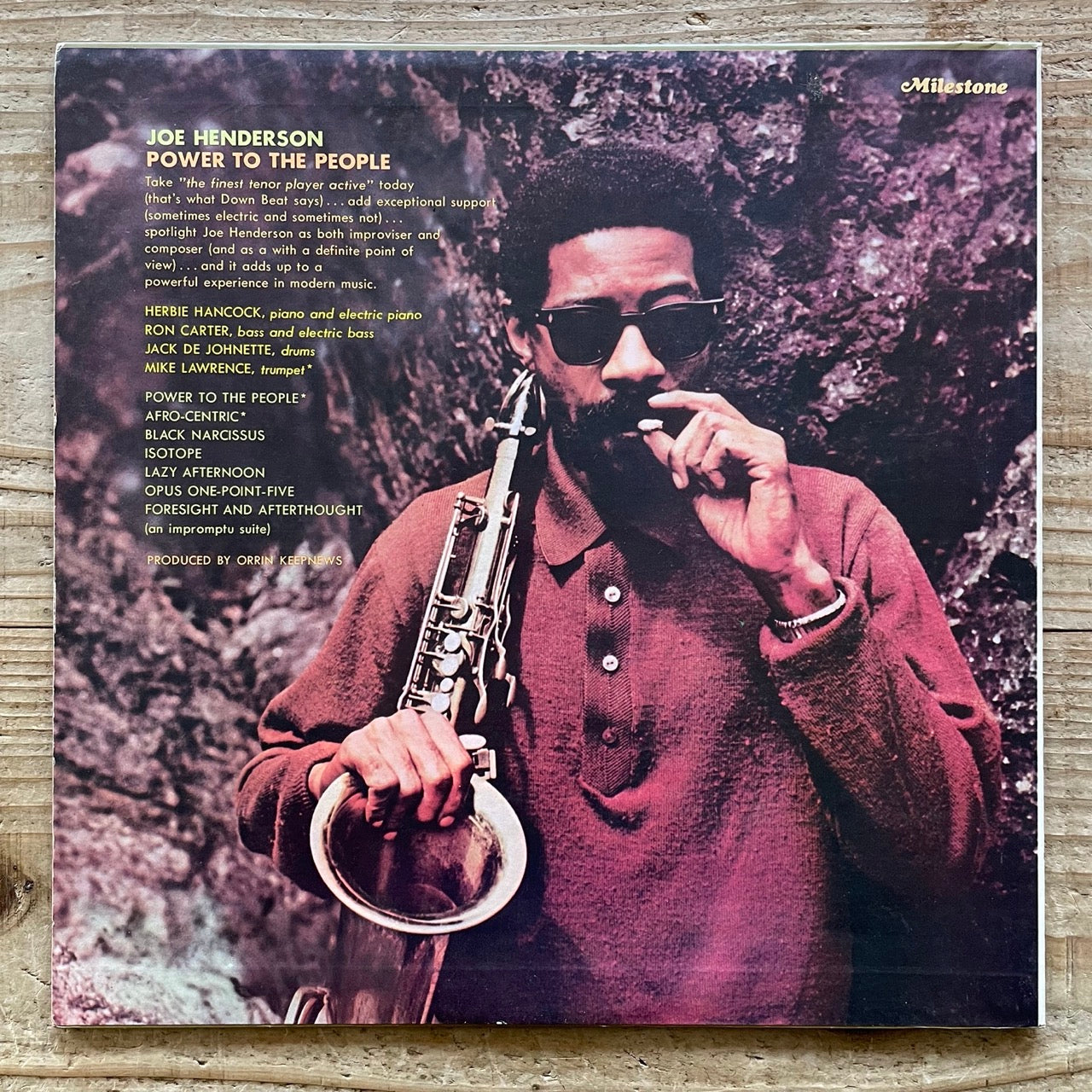 JOE HENDERSON / POWER TO THE PEOPLE - Japan Milestone