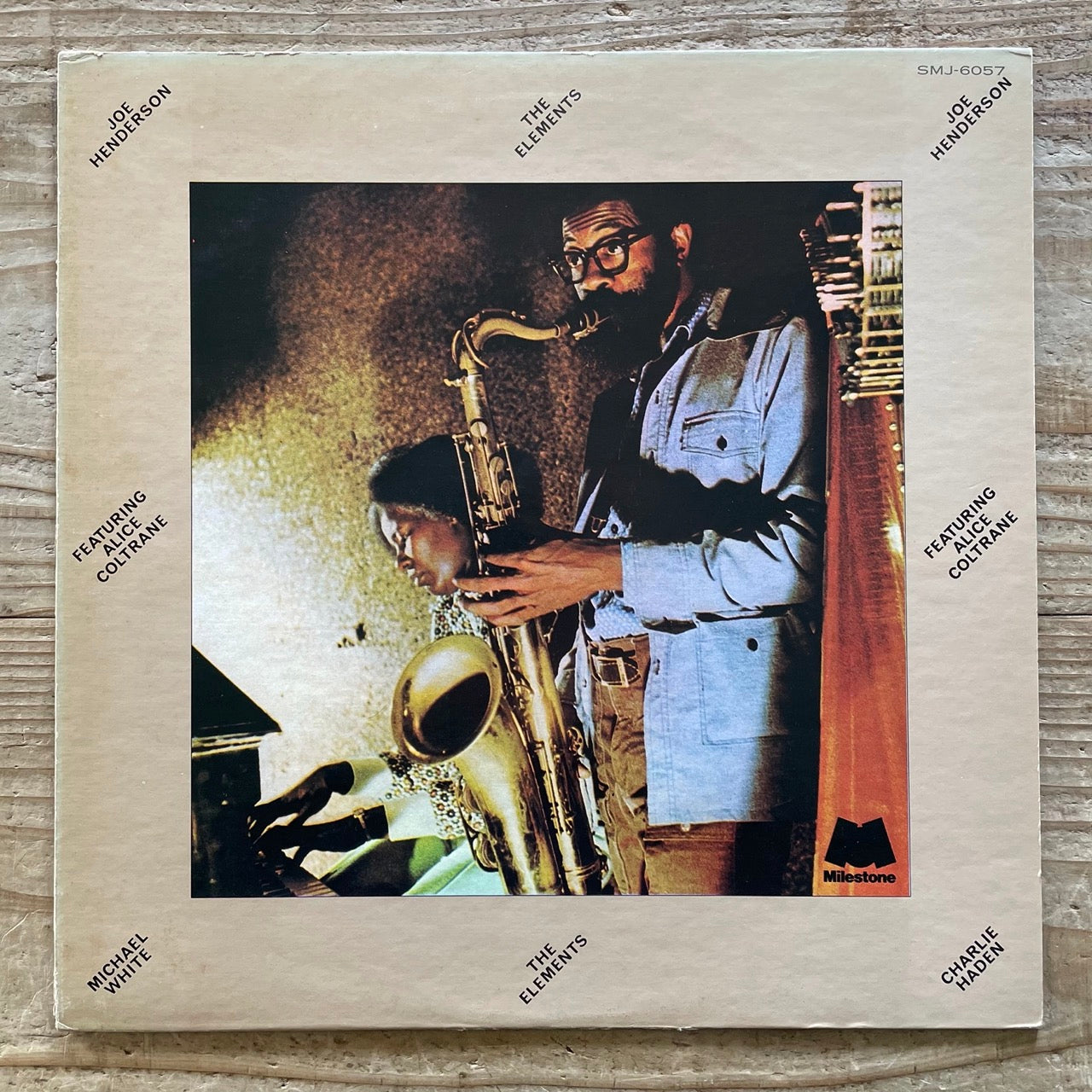 JOE HENDERSON feat. ALICE COLTRANE / THE ELEMENTS - Japan Milestone Promo