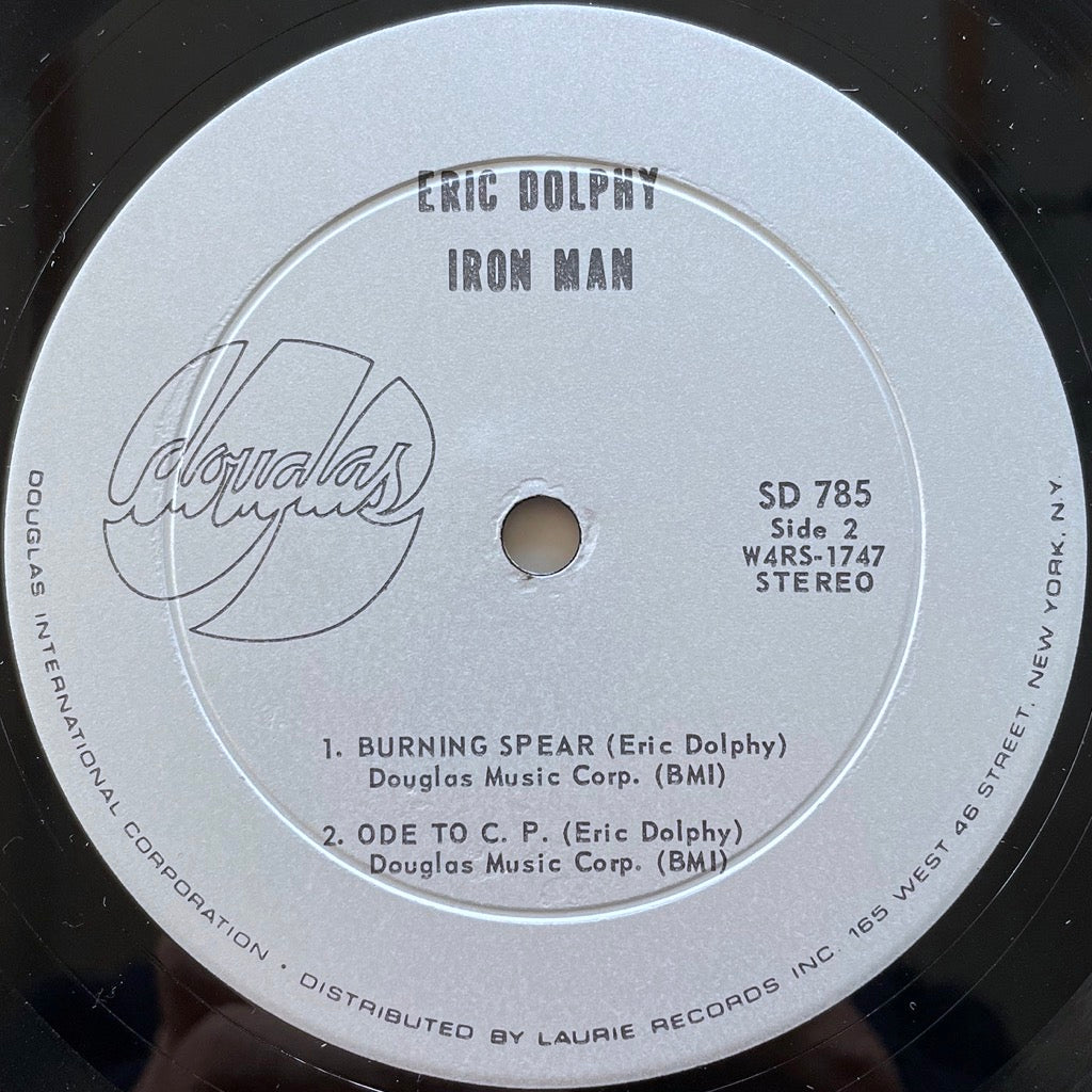 ERIC DOLPHY / IRON MAN - US Douglas Original