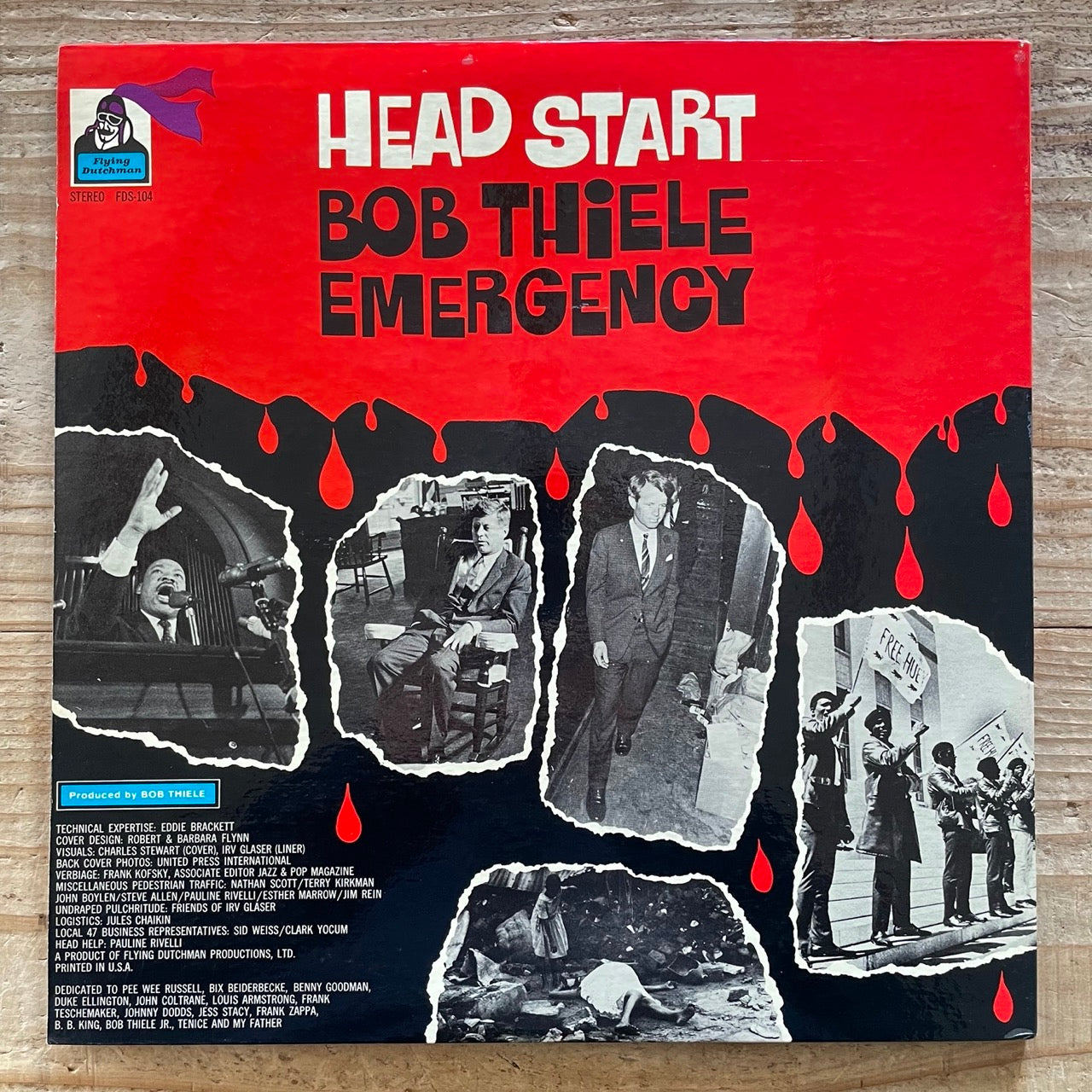 BOB THIELE EMERGENCY / HEAD START (2LP) - US Flying Dutchman Original
