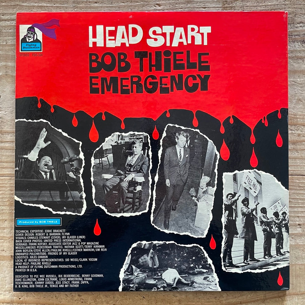 BOB THIELE EMERGENCY / HEAD START (2LP) US Flying Dutchman
