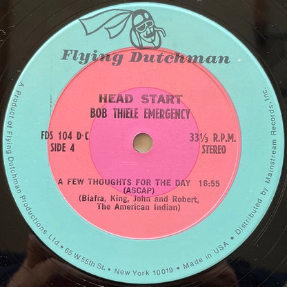 BOB THIELE EMERGENCY / HEAD START (2LP) - US Flying Dutchman Original