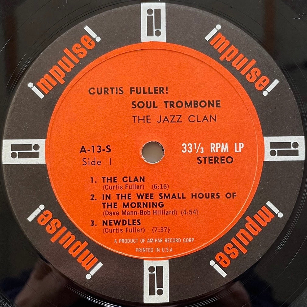 CURTIS FULLER / SOUL TROMBONE - US Impulse Original