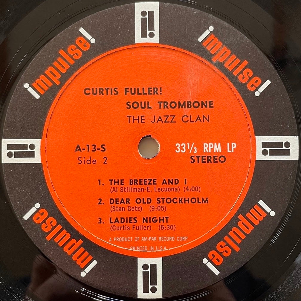 CURTIS FULLER / SOUL TROMBONE - US Impulse Original
