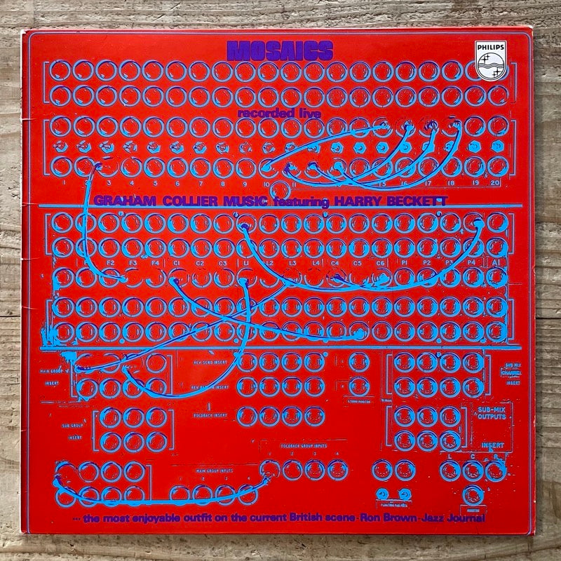 GRAHAM COLLIER MUSIC / MOSAICS - UK Philips original