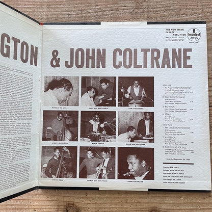 DUKE ELLINGTON & JOHN COLTRANE on Impulse - Dutch Philips