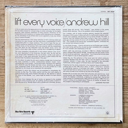 ANDREW HILL / LIFT EVERY VOICE - US Blue Note Liberty original