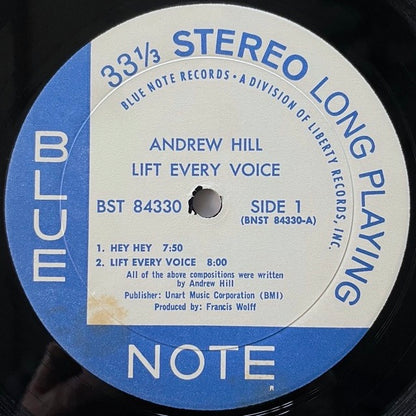 ANDREW HILL / LIFT EVERY VOICE - US Blue Note Liberty original