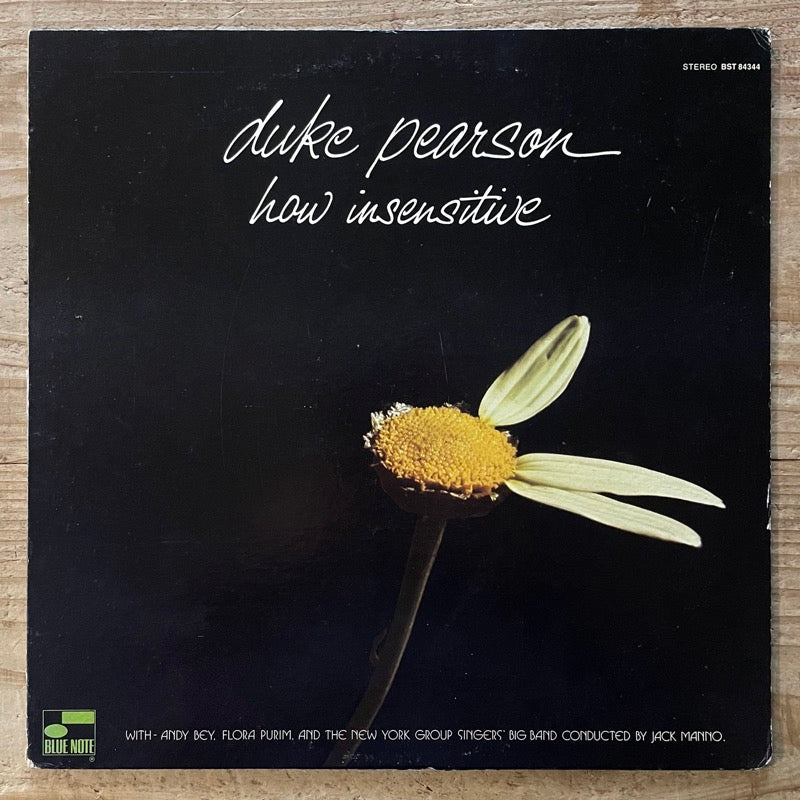 DUKE PEARSON / HOW INSENSITIVE - US Blue Note Liberty/UA