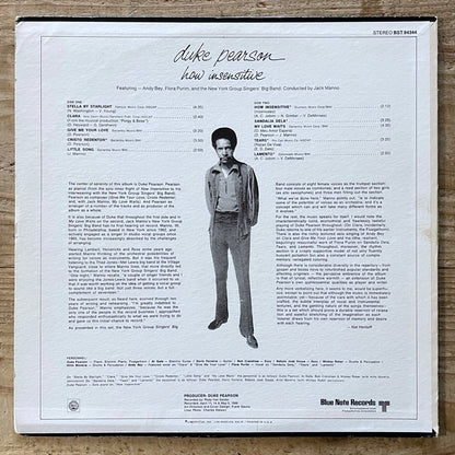 DUKE PEARSON / HOW INSENSITIVE - US Blue Note Liberty/UA