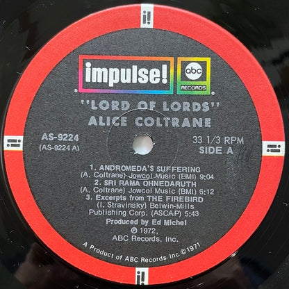 ALICE COLTRANE / LORD OF LORDS - US Impulse Original