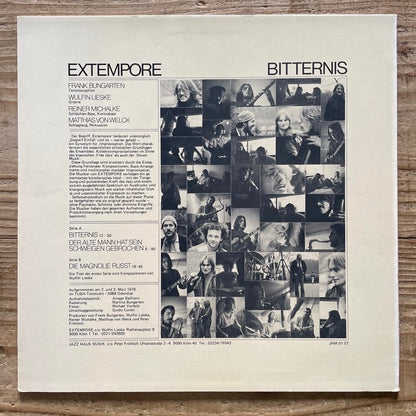EXTEMPORE / BITTERNIS - German Jazz Haus Musik Original