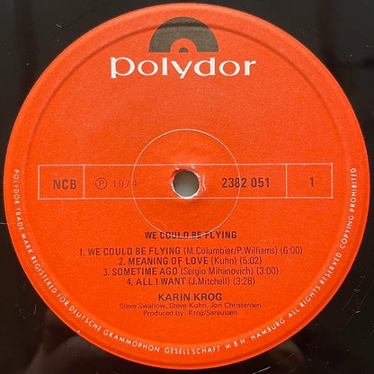 KARIN KROG / WE COULD BE FLYING - Norwegian Polydor Original