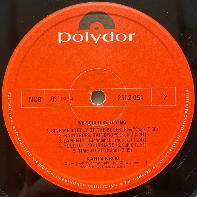 KARIN KROG / WE COULD BE FLYING - Norwegian Polydor Original