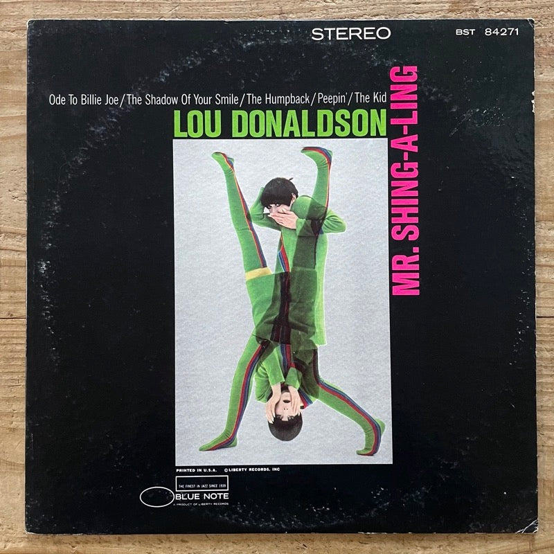 LOU DONALDSON / MR.SHING-A-LING - German Blue Note VAN GELDER