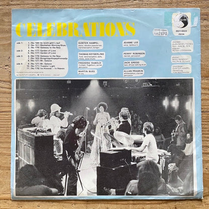 GUNTER HAMPEL AND HIS GALAXIE DREAM BAND / CELEBRATIONS - German Birth Original (2LP)