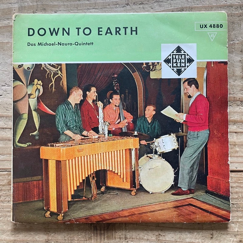 MICHAEL NAURA QUINTETT / DOWN TO EARTH (EP) - German Telefunken Original