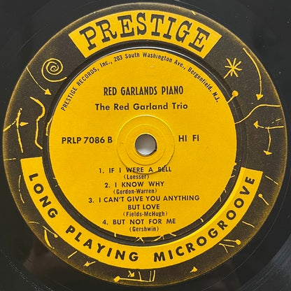 RED GARLAND TRIO / GARLAND'S PIANO - US Prestige NJ