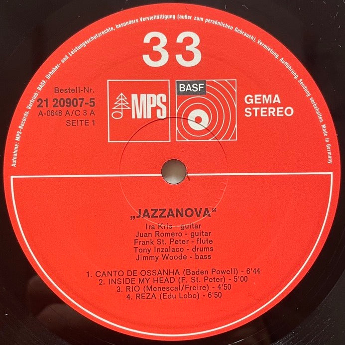 IRA KRIS / JAZZANOVA - German MPS Original