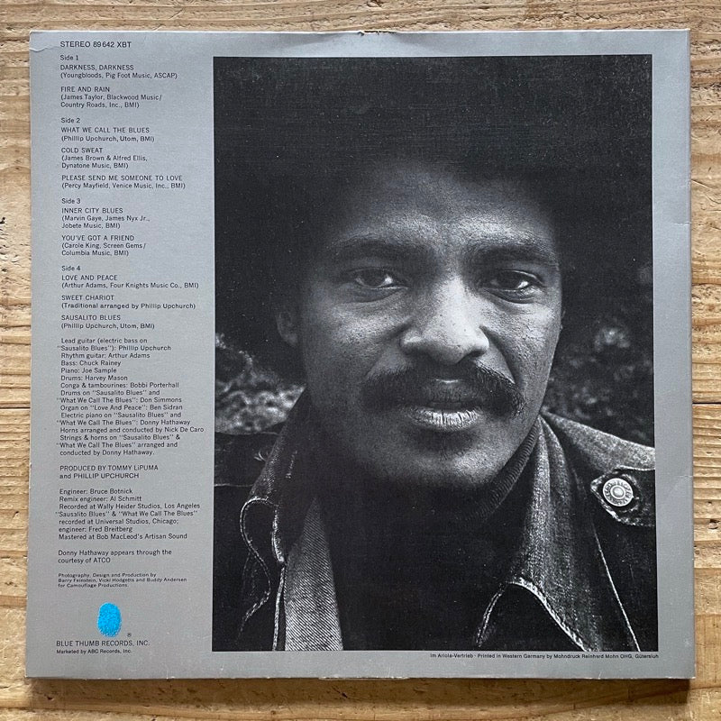 PHILLIP UPCHURCH / DARKNESS, DARKNESS - German Blue Thumb 2LP