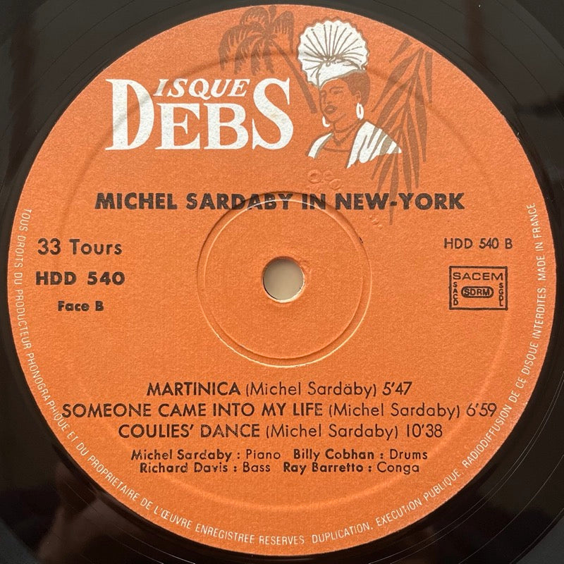 MICHEL SARDABY / IN NEW YORK - French Debs original