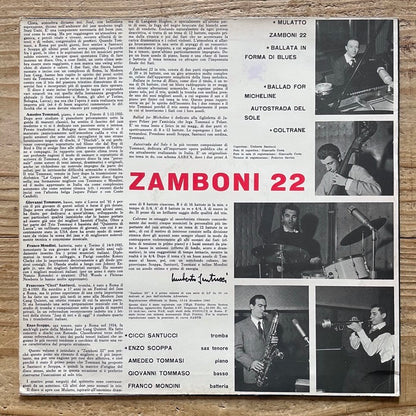 TRIO TOMMASI feat. ENZO SCOPPA, CICCI SANTUCCI / ZAMBONI 22 - Italian Adventure Original