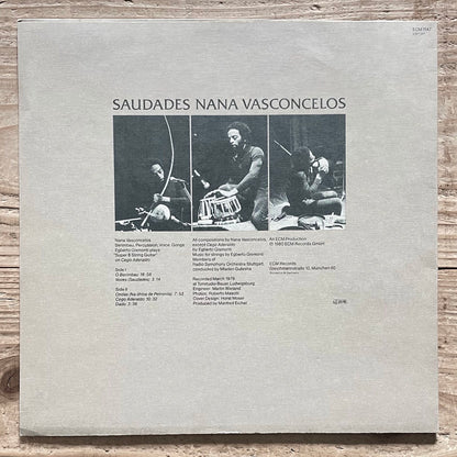 NANA VASCONCELOS / SAUDADES - German ECM Original