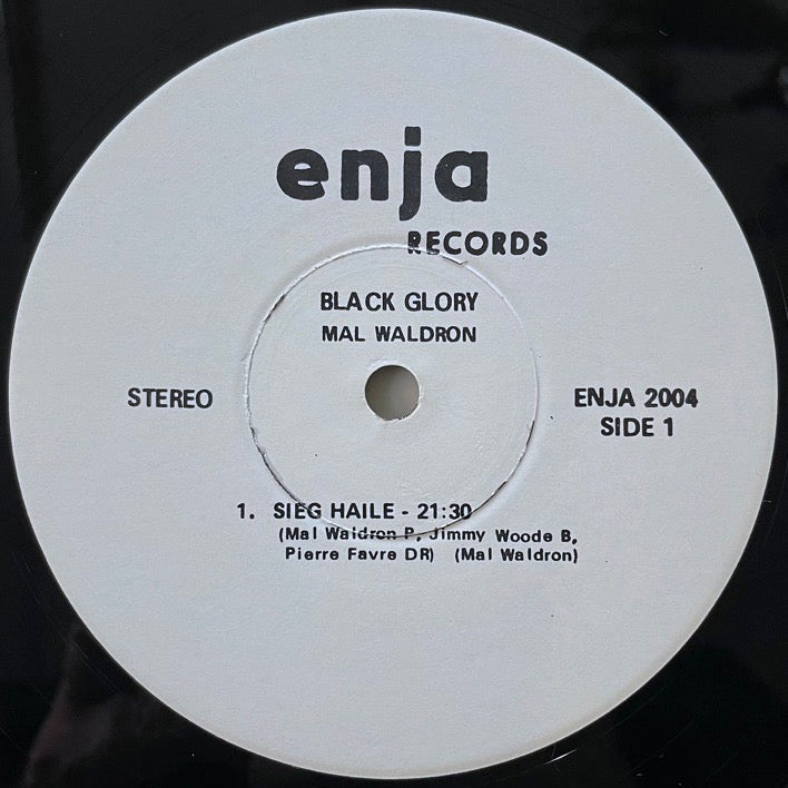 MAL WALDRON / BLACK GLORY - US Enja
