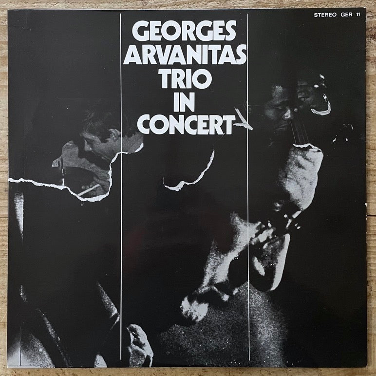 GEORGES ARVANITAS TRIO IN CONCERT - French Futura single sleeve
