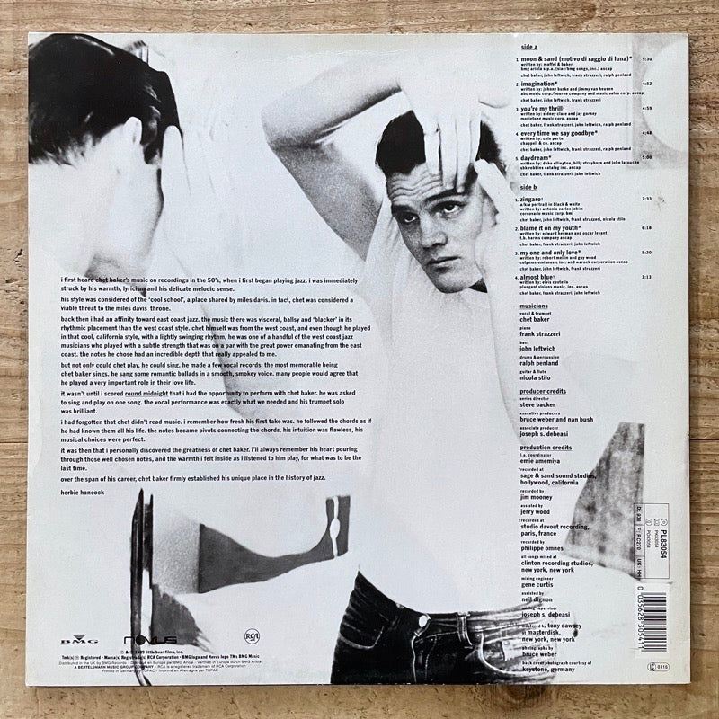 CHET BAKER / SINGS AND PLAYS FROM THE FILM "LET'S GET LOST" - German Novus original