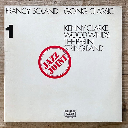 FRANCY BOLAND / JAZZ JOINT 1: GOING CLASSIC (2LP) - German Vogue original