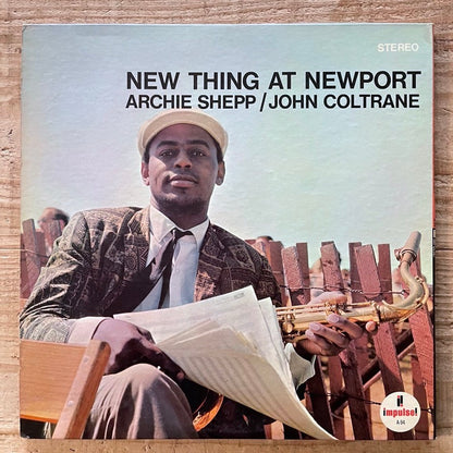 JOHN COLTRANE - ARCHIE SHEPP / NEW THING AT NEWPORT - US Impulse original