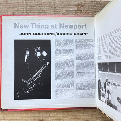 JOHN COLTRANE - ARCHIE SHEPP / NEW THING AT NEWPORT - US Impulse original