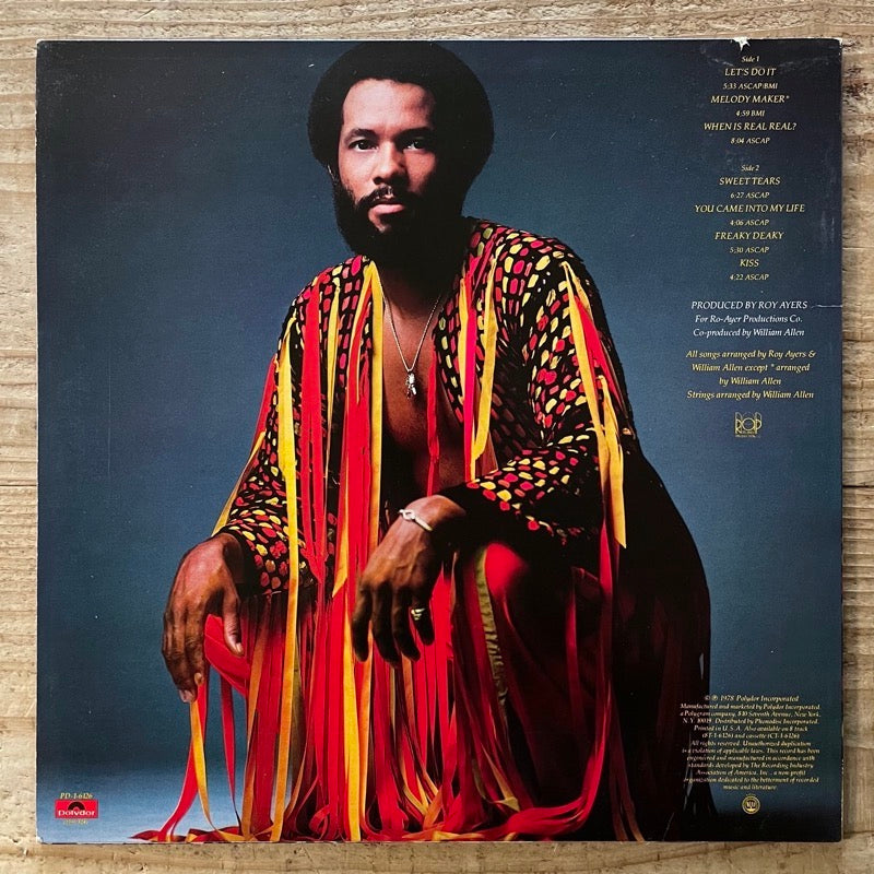 ROY AYERS / LET'S DO IT - US Polydor original