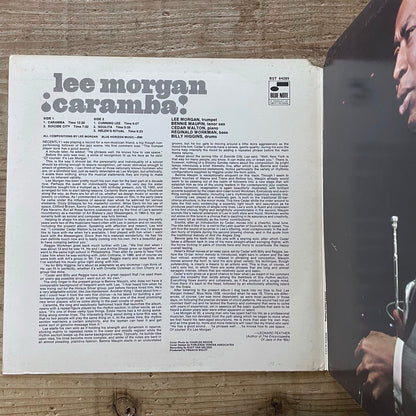 LEE MORGAN / CARAMBA - German Blue Note Liberty VAN GELDER