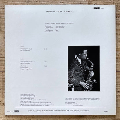 CHARLES MINGUS / MINGUS IN EUROPE VOL.1 - German Enja original