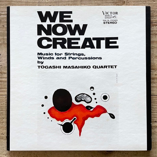 MASAHIKO TOGASHI QUARTET / WE NOW CREATE - Japan Victor original