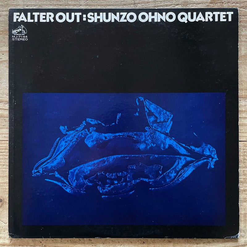 SHUNZO OHNO QUARTET / FALTER OUT - Japan Victor original