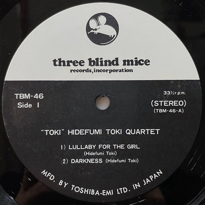 HIDEFUMI TOKI QUARTET / TOKI - Japan Three Blind Mice original