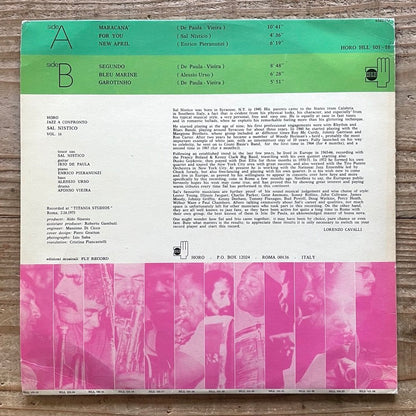 SAL NISTICO / JAZZ A CONFRONTO 16 - Italian Horo Original