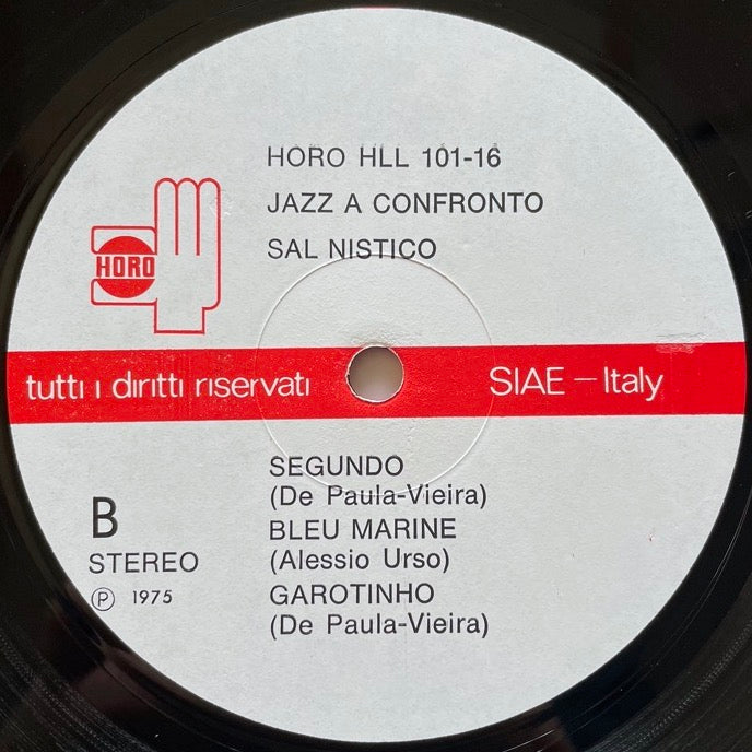 SAL NISTICO / JAZZ A CONFRONTO 16 - Italian Horo Original