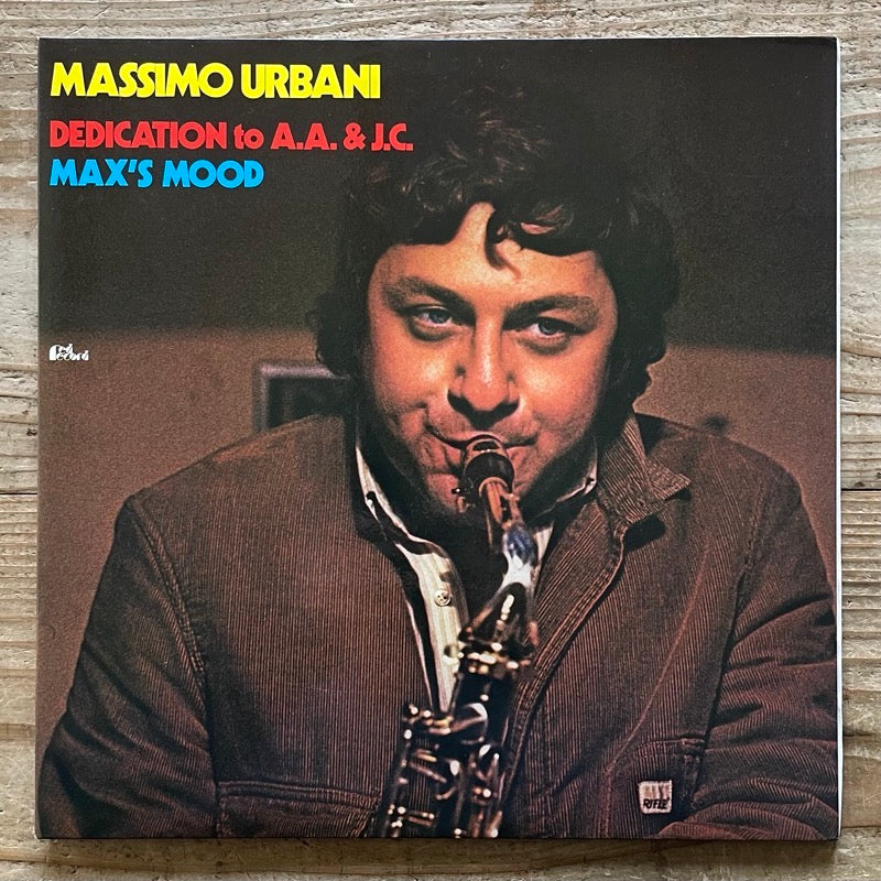MASSIMO URBANI / DEDICATION TO A.A. & J.C. - MAX'S MOOD (2LP) - Italian Red Original