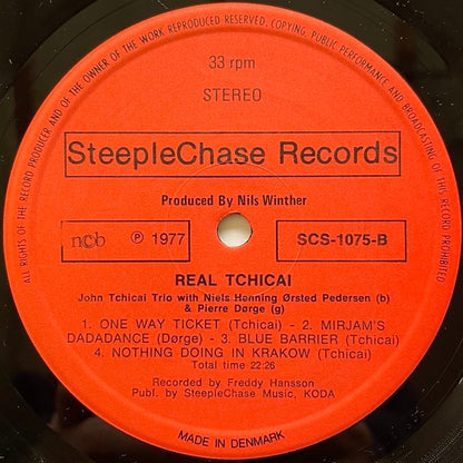 JOHN TCHICAI TRIO / REAL TCHICAI - Danish SteepleChase Original