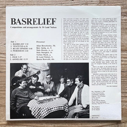 IB LUND NIELSEN / BASRELIEF - Danish Backbone Original