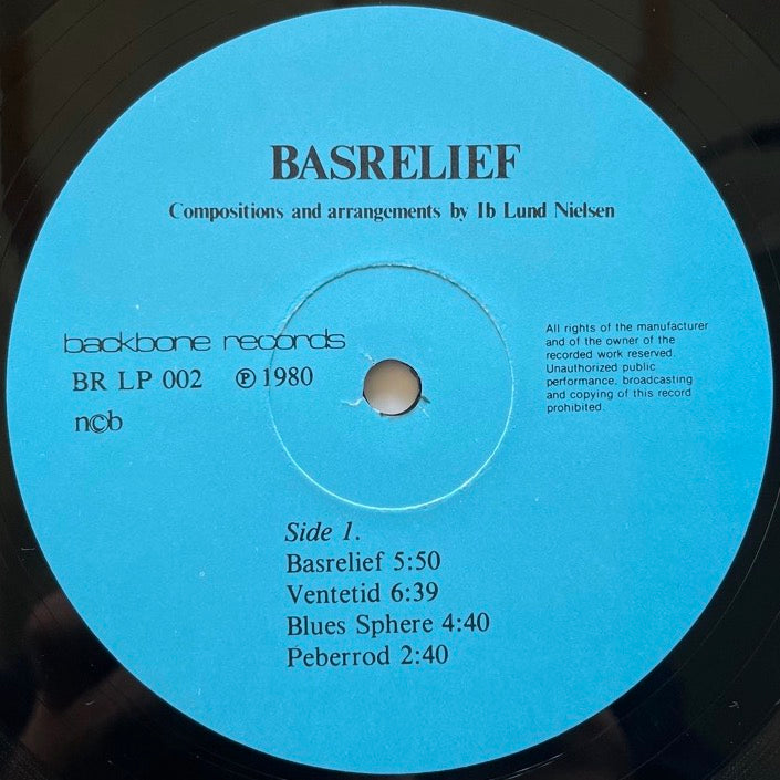 IB LUND NIELSEN / BASRELIEF - Danish Backbone Original