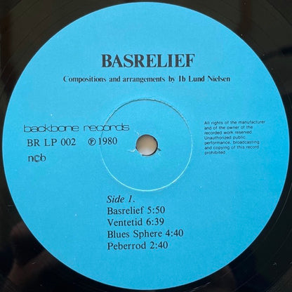 IB LUND NIELSEN / BASRELIEF - Danish Backbone Original