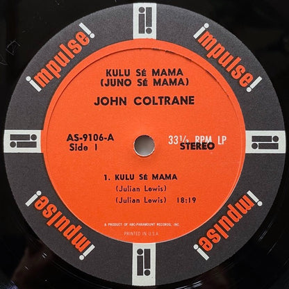 JOHN COLTRANE / KULU SE MAMA - US Impulse original