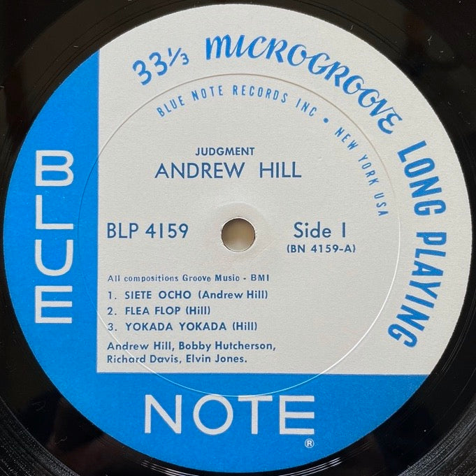 ANDREW HILL / JUDGMENT! - US Blue Note Original